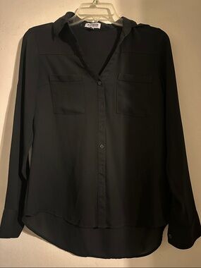 Black Button-up Shirt